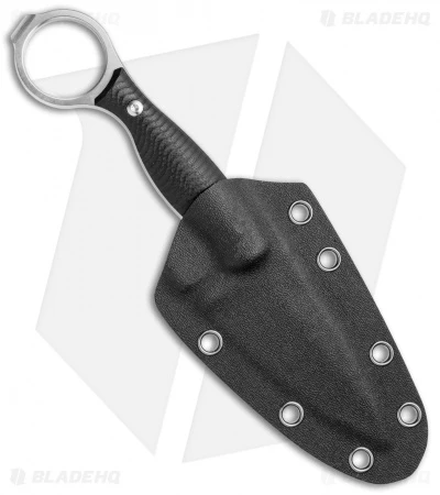 Boker Plus Accomplice Fixed Blade Knife Black G-10 (3.1" Satin) 5 Boker Plus Accomplice Fixed Blade Knife Black G-10 (3.1" Satin) - Image 3