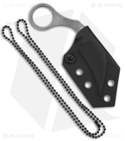 Boker Plus Bad Moon Karambit Fixed Blade Knife (2.4" Gray Stonewash) 02BO078 8 Boker Plus Bad Moon Karambit Fixed Blade Knife (2.4" Gray Stonewash) 02BO078 -Boker Boker Plus Bad Moon Karambit FBK 2in Gray SW BHQ 146736 td sheath large