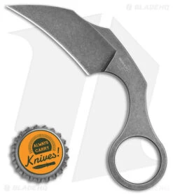Boker Plus Bad Moon Karambit Fixed Blade Knife (2.4" Gray Stonewash) 02BO078 -Boker Boker Plus Bad Moon Karambit FBK 2in Gray SW BHQ 146736 td size