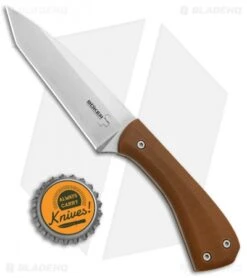 Boker Plus GoBag Fixed Blade Knife Brown G-10 (3.6" Satin) 02BO009 -Boker Boker Plus Bugout Brown G 10 Satin 02BO009 BHQ 90318 jr bottlecap