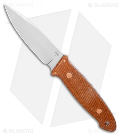 Boker Plus Burnley Cub Pro Fixed Blade Knife Brown Micarta (3.75" Satin) 02BO029 3 Boker Plus Burnley Cub Pro Fixed Blade Knife Brown Micarta (3.75" Satin) 02BO029