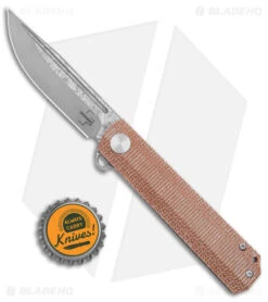 Boker Plus Cataclyst Frame Lock Knife Brown Micarta (3" Damascus) 9 Boker Plus Cataclyst Frame Lock Knife Brown Micarta (3" Damascus) -Boker Boker Plus Cataclyst FL Brown Micarta Damascus BHQ 146711 jr bottlecap