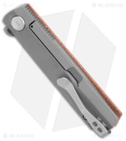 Boker Plus Cataclyst Frame Lock Knife Brown Micarta (3" Damascus) 8 Boker Plus Cataclyst Frame Lock Knife Brown Micarta (3" Damascus) -Boker Boker Plus Cataclyst FL Brown Micarta Damascus BHQ 146711 jr side