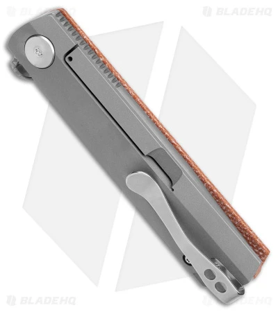 Boker Plus Cataclyst Frame Lock Knife Brown Micarta (3" Damascus) 5 Boker Plus Cataclyst Frame Lock Knife Brown Micarta (3" Damascus) - Image 3