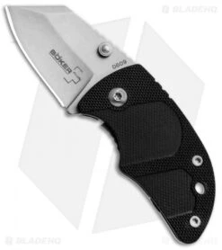 Boker Plus DW-2 Frame Lock Knife Black Zytel (1.6" Stonewash) 01BO574