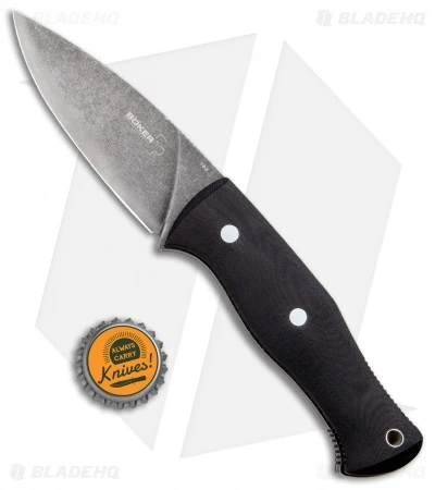 Boker Plus Farkas Bushcraft Fixed Blade Black G-10 (3.9' Black SW) 02BO065 6 Boker Plus Farkas Bushcraft Fixed Blade Black G-10 (3.9' Black SW) 02BO065 - Image 4
