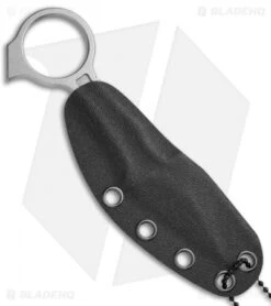 Boker Plus GITFO-DA Urbanovsky Fixed Blade Neck Knife (2.12" Stonewash) 02BO054 -Boker Boker Plus GITFO DA Urbanovsky Neck Knife SW 02BO054 BHQ 71451 jr sheath