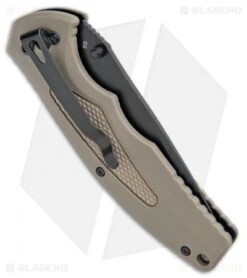 Boker Plus Gemini NGA Spring Assisted Knife Coyote Brown (3.5" Black) 01BO504 -Boker Boker Plus Gemini NGA SA Coyote Brown Black 01BO504 BHQ 105725 jr side