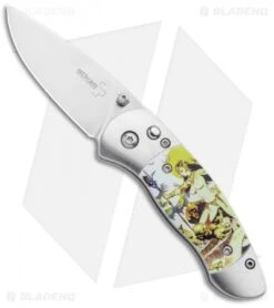 Boker Plus Gordito Frazetta "Ghoul Queen" Folding Knife (2.25" Satin)