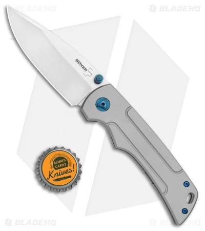 Boker Plus Gulo Pro Frame Lock Knife Stainless Steel (3.4" Satin D2) 01BO781 6 Boker Plus Gulo Pro Frame Lock Knife Stainless Steel (3.4" Satin D2) 01BO781 - Image 4