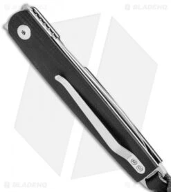 Boker Plus Kansei LRF Liner Lock Knife Black G-10 (3" Satin) 01BO078 -Boker Boker Plus Kansei LRF LL Black G 10 Satin 01BO078 BHQ 95853 jr side