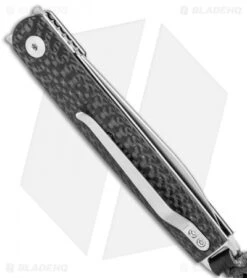 Boker Plus Kansei LRF Liner Lock Knife Carbon Fiber (3" Satin) 01BO079 -Boker Boker Plus Kansei LRF LL CF Satin 01BO079 BHQ 95854 jr side