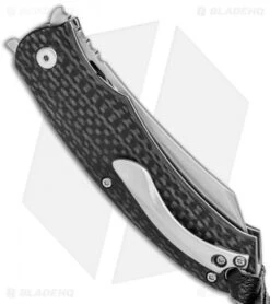 Boker Plus Kansei Takara Liner Lock Knife Carbon Fiber (3.125" Satin) 01BO894 -Boker Boker Plus Kansei Takara LL CF Satin 01BO894 BHQ 101764 jr side