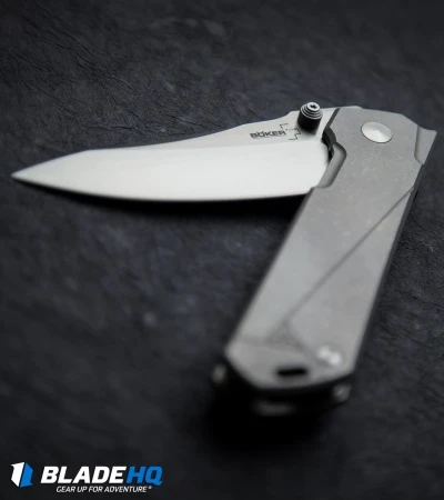 Boker Plus Kihon Frame Lock Knife Titanium (3.25" Satin) 01BO773 7 Boker Plus Kihon Frame Lock Knife Titanium (3.25" Satin) 01BO773 - Image 5