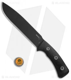 Boker Plus Komondor Fixed Blade Knife Black G-10 (7.63" Black) 02BO011 -Boker Boker Plus Komondor Black G 10 Black 02BO011 BHQ 111255 jr bottlecap
