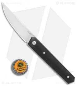 Boker Plus Kwaiken Fixed Blade Knife Black G-10 (3.6" Satin) 02BO800 9 Boker Plus Kwaiken Fixed Blade Knife Black G-10 (3.6" Satin) 02BO800 -Boker Boker Plus Kwaiken black G10 satin BHQ 67853 jr bottlecap