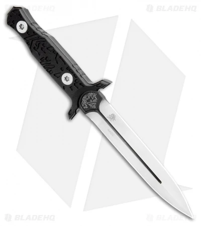 Boker Plus M92 Dagger Fixed Blade Tactical Knife Black G-10 (5.5" Satin) 02BO059 4 Boker Plus M92 Dagger Fixed Blade Tactical Knife Black G-10 (5.5" Satin) 02BO059 - Image 2