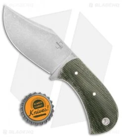Boker Plus Mad Man Fixed Blade Green Micarta (3.31" D2 Stonewashed) -Boker Boker Plus Mad Man BHQ 136262 td size
