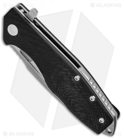 Boker Plus Mini Caracal Flipper Liner Lock Knife Black G-10 (3.125" SW) 01BO756 4 Boker Plus Mini Caracal Flipper Liner Lock Knife Black G-10 (3.125" SW) 01BO756 - Image 2