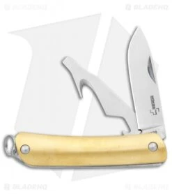 Boker Plus Mini Tech Tool 2 Multi Tool Brass (4-in-1)