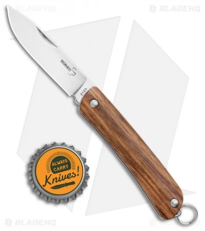 Boker Plus Mini Tech Tool 1 Slip Joint Knife Zebrawood (2" Polish) 01BO876 6 Boker Plus Mini Tech Tool 1 Slip Joint Knife Zebrawood (2" Polish) 01BO876 - Image 4