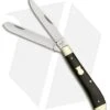 Boker Plus Mini Trapper Pocket Knife Black (3.125" Satin) 01BO294B