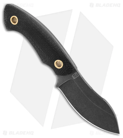 Boker Plus Nessmi Pro Exclusive Fixed Blade Knife Black Micarta (2.75" D2) 4 Boker Plus Nessmi Pro Exclusive Fixed Blade Knife Black Micarta (2.75" D2) - Image 2
