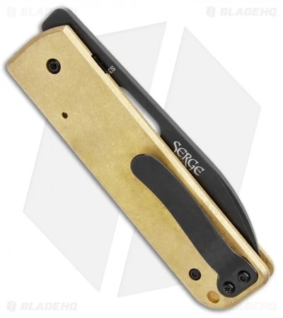 Boker Plus Panchenko Brass Lancer Liner Lock Knife (3" Black) 01BO098SOI 5 Boker Plus Panchenko Brass Lancer Liner Lock Knife (3" Black) 01BO098SOI - Image 3