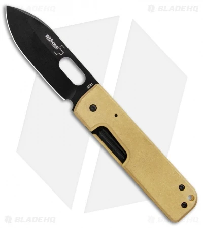 Boker Plus Panchenko Brass Lancer Liner Lock Knife (3" Black) 01BO098SOI 3 Boker Plus Panchenko Brass Lancer Liner Lock Knife (3" Black) 01BO098SOI