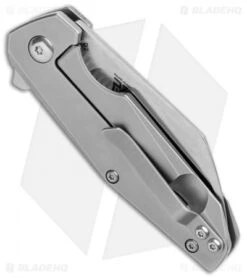 Boker Plus Petite Flipper Frame Lock Knife (2.5" Satin) 01BO083 8 Boker Plus Petite Flipper Frame Lock Knife (2.5" Satin) 01BO083 -Boker Boker Plus Petite FL Satin 01BO083 BHQ 101737 jr side