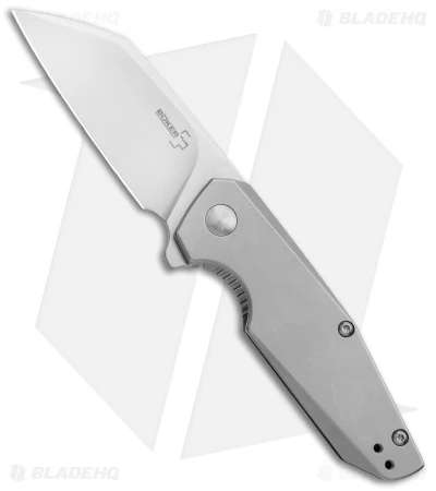 Boker Plus Petite Flipper Frame Lock Knife (2.5" Satin) 01BO083 3 Boker Plus Petite Flipper Frame Lock Knife (2.5" Satin) 01BO083
