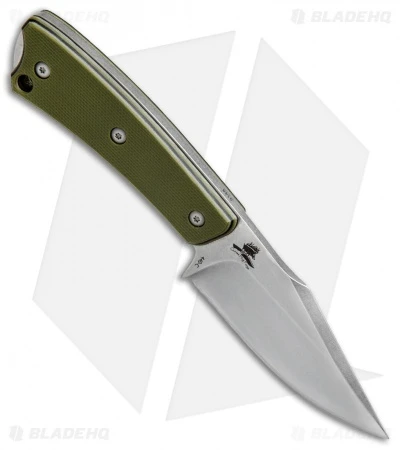 Boker Plus Piranha Fixed Blade Knife OD Green G-10 (3" Stonewash) 02BO005 4 Boker Plus Piranha Fixed Blade Knife OD Green G-10 (3" Stonewash) 02BO005 - Image 2