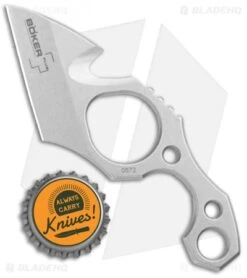 Boker Plus Rescue Kiridashi Fixed Blade Knife (2" Stonewash) 02BO044 -Boker Boker Plus Rescue Kiridashi SW 02BO044 BHQ 101756 jr bottlecap