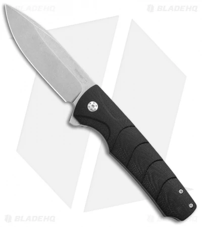 Boker Plus Ridge Flipper Knife Black G-10 (3.5" Stonewash) 01BO262 3 Boker Plus Ridge Flipper Knife Black G-10 (3.5" Stonewash) 01BO262
