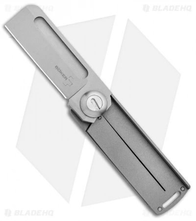 Boker Plus Rocket Titan Liner Lock Knife Titanium (2.1" Bead Blast) 01BO264 3 Boker Plus Rocket Titan Liner Lock Knife Titanium (2.1" Bead Blast) 01BO264