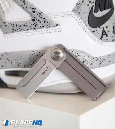 Boker Plus Rocket Titan Liner Lock Knife Titanium (2.1" Bead Blast) 01BO264 7 Boker Plus Rocket Titan Liner Lock Knife Titanium (2.1" Bead Blast) 01BO264 - Image 5