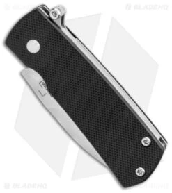 Boker Plus Shamsher Automatic Liner Lock Knife Black G-10 (1.9" Satin) 01BO361 7 Boker Plus Shamsher Automatic Liner Lock Knife Black G-10 (1.9" Satin) 01BO361 -Boker Boker Plus Shamsher Auto LL Black G 10 Satin BHQ 139170 jr spine