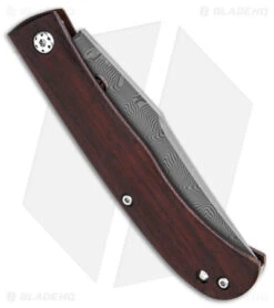 Boker Plus Slack Slip Joint Knife Cocobolo Wood (3.2" Damascus) 01BO175DAM -Boker Boker Plus Slack Damascus BHQ 136245 td side