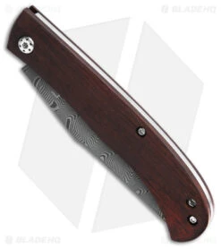 Boker Plus Slack Slip Joint Knife Cocobolo Wood (3.2" Damascus) 01BO175DAM -Boker Boker Plus Slack Damascus BHQ 136245 td spine