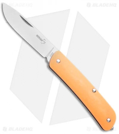 Boker Plus Tech-Tool City 1 Slip Joint Knife GITD Orange 1(2.75" Satin) 01BO847 3 Boker Plus Tech-Tool City 1 Slip Joint Knife GITD Orange 1(2.75" Satin) 01BO847