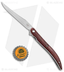 Boker Plus Texas Toothpick Liner Lock Knife Cocobolo Wood (3.5" Satin) 01BO389 -Boker Boker Plus Texas Toothpick LL Cocobolo Wood Satin BHQ 146661 jr bottlecap