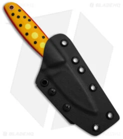 Boker Plus The Brook Yellow Trout Fixed Blade Knife Yellow G-10 (2.8" Satin) -Boker Boker Plus The Brook Yellow Trout FB Yellow G10 2in Satin BHQ 142956 td side