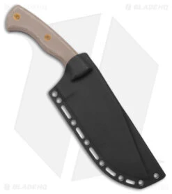 Boker Plus Tracker Fixed Blade Knife Tan Micarta (7.2" Black) 02BO073 -Boker Boker Plus Tracker Fixed Blade Tan Micarta Black BHQ 146727 jr sheath