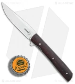 Boker Plus Urban Trapper Petite Flipper Knife Cocobolo (2.75" Satin) 01BO784 -Boker Boker Plus Urban Trapper Petite 42 cocobolo satin BHQ 77334 er bottlecap