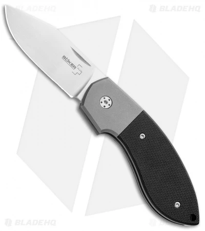 Boker Plus Vox BB Slip Joint Pocket Knife Black G-10/Ti (2.5" Satin) 01BO360 3 Boker Plus Vox BB Slip Joint Pocket Knife Black G-10/Ti (2.5" Satin) 01BO360