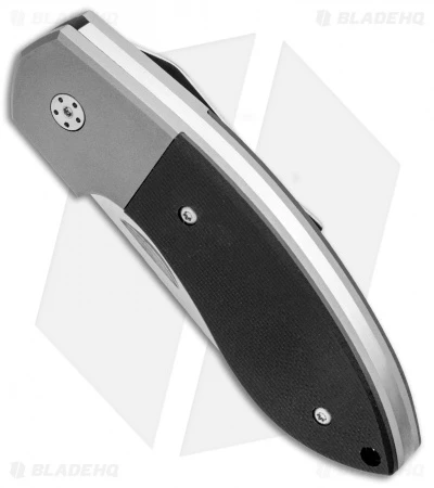 Boker Plus Vox BB Slip Joint Pocket Knife Black G-10/Ti (2.5" Satin) 01BO360 4 Boker Plus Vox BB Slip Joint Pocket Knife Black G-10/Ti (2.5" Satin) 01BO360 - Image 2