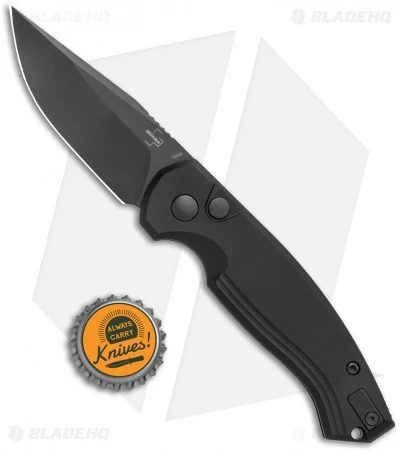 Boker Plus Vox Karakurt Automatic Knife Black Aluminum (3" Black) 01BO365 6 Boker Plus Vox Karakurt Automatic Knife Black Aluminum (3" Black) 01BO365 - Image 4