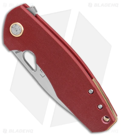 Boker Plus Voxnaes Little Friend Liner Lock Knife Burgundy G-10 (3" Satin S35VN) 4 Boker Plus Voxnaes Little Friend Liner Lock Knife Burgundy G-10 (3" Satin S35VN) - Image 2