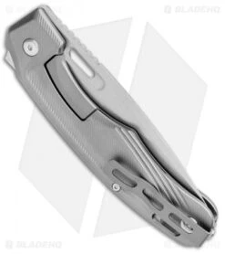 Boker Plus Warbird Liner Lock Knife Aluminum (3.6" Stonewash) 01BO749 8 Boker Plus Warbird Liner Lock Knife Aluminum (3.6" Stonewash) 01BO749 -Boker Boker Plus Warbird LL Aluminum SW 01BO749 BHQ 111232 jr side
