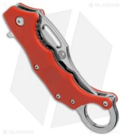 Boker Plus Wildcat Karambit Liner Lock Trainer Red G-10 (2.8" Satin) 01BO779 9 Boker Plus Wildcat Karambit Liner Lock Trainer Red G-10 (2.8" Satin) 01BO779 -Boker Boker Plus Wildcat Karambit LL Trainer Red Satin 01BO779 BHQ 67923 jr side